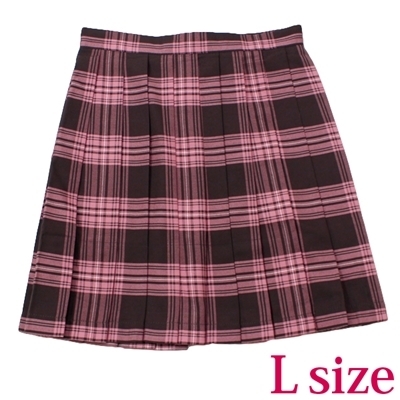 �|�P�b�g�t���̃`�F�b�N���v���[�c�X�J�[�g�P�i�@�s���N�~�u���E���@�k�T�C�Y